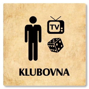 Klubovna, 100x100mm, pergamen, Nevada